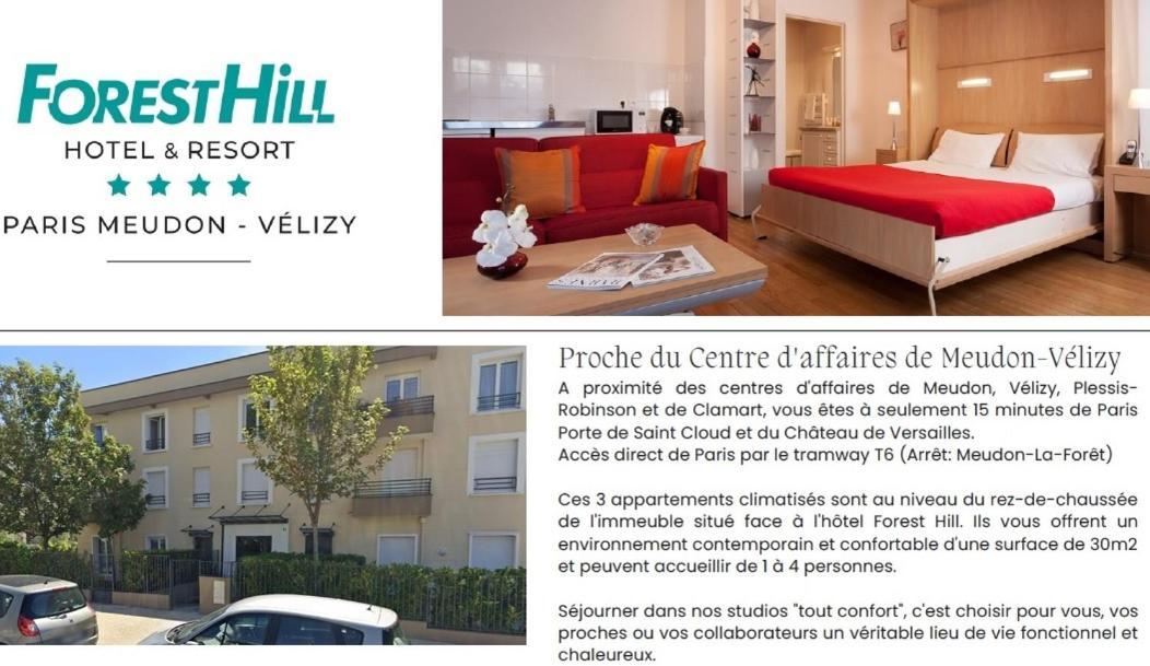 Hôtel Forest Hill Meudon Velizy Zimmer foto